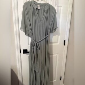 H&M Light Gray Maxi Dress